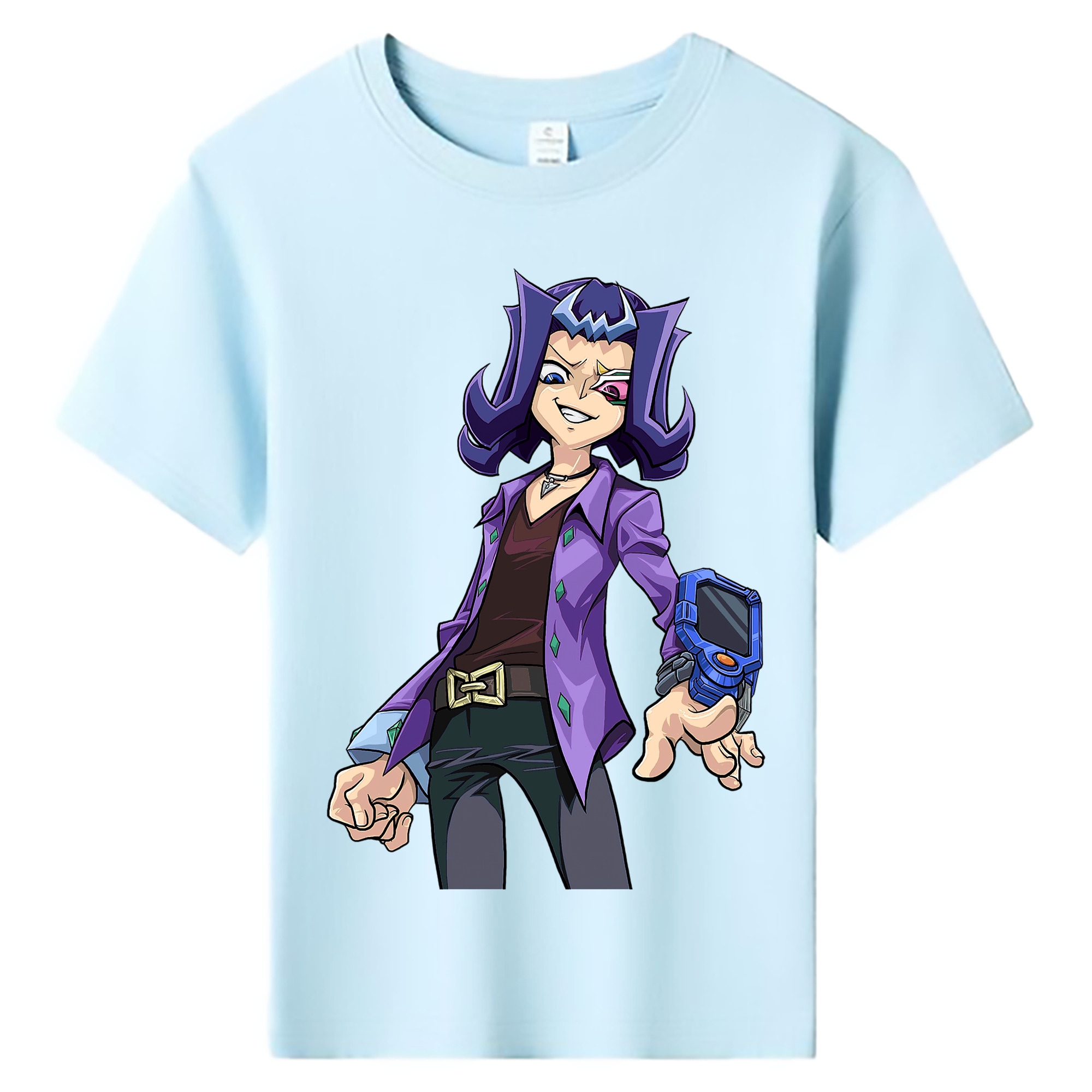 （画像用） 遊☆戯☆王 Yu-Gi-Oh! 綿100％キッズTシャツ（フロントプリント）
